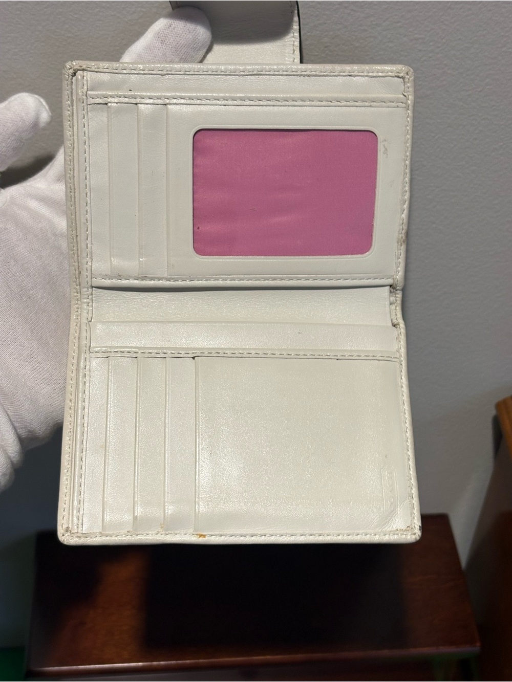 Coach Turn-Lock Wallet - Picture 5 of 6